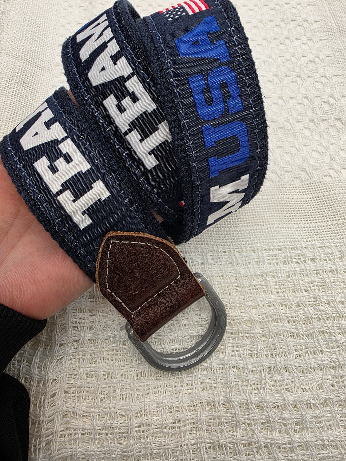 폴로 랄프로렌 블루 팀 오픈벨트 상품이미지1