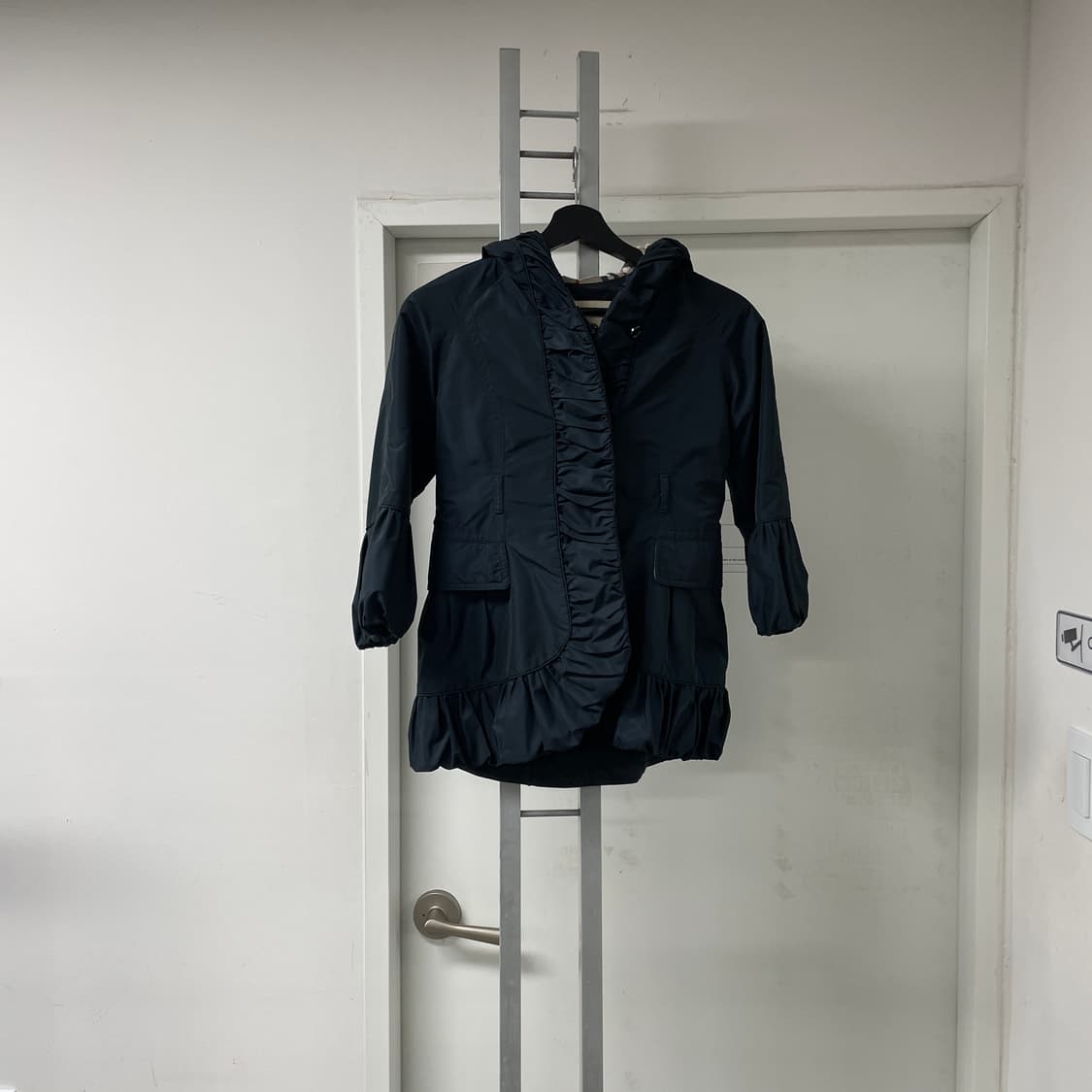 버버리 후드 자켓 네이비 8A(W) 상품이미지1