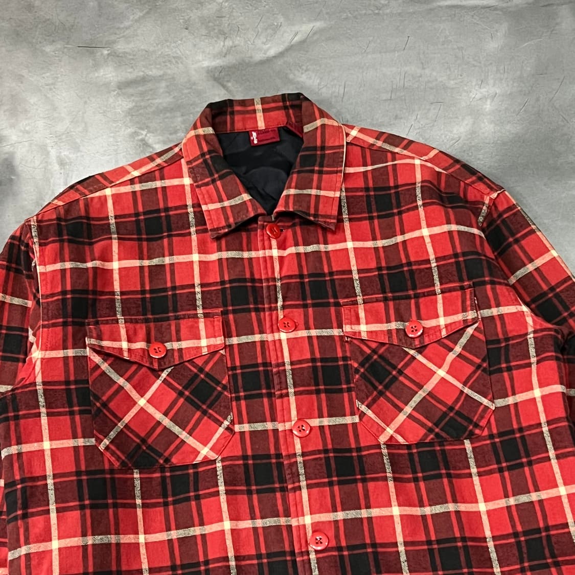  리바이스 패디드 체크 셔츠 y14635 상품이미지3