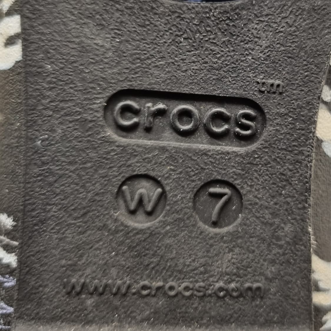 크록스 이브그래픽 플랫슈즈 w7 240 상품이미지6