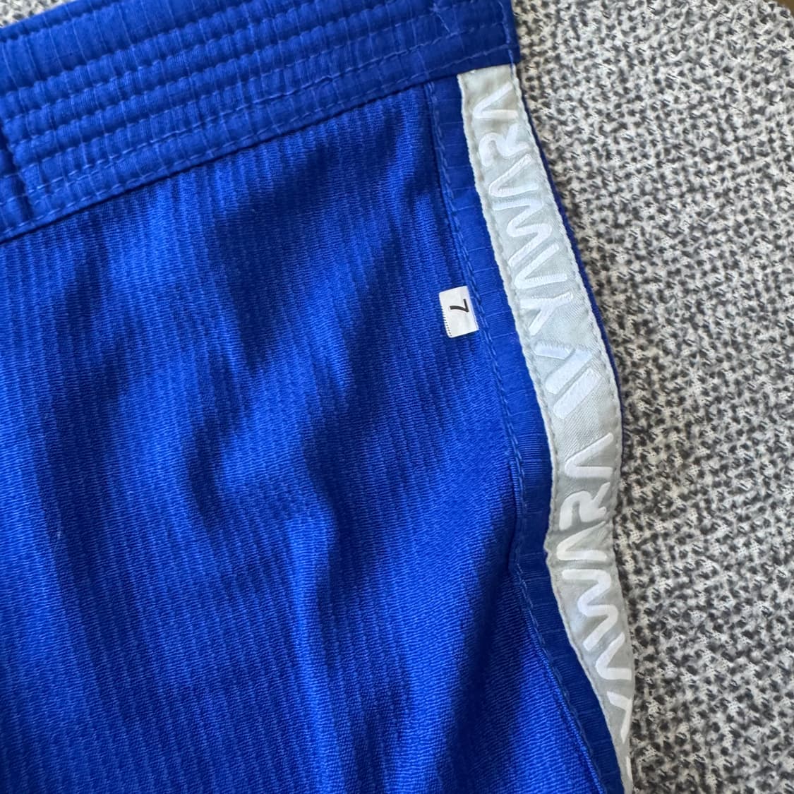 야와라 A-2 사이즈 파란색 주짓수 도복상의 상품이미지5