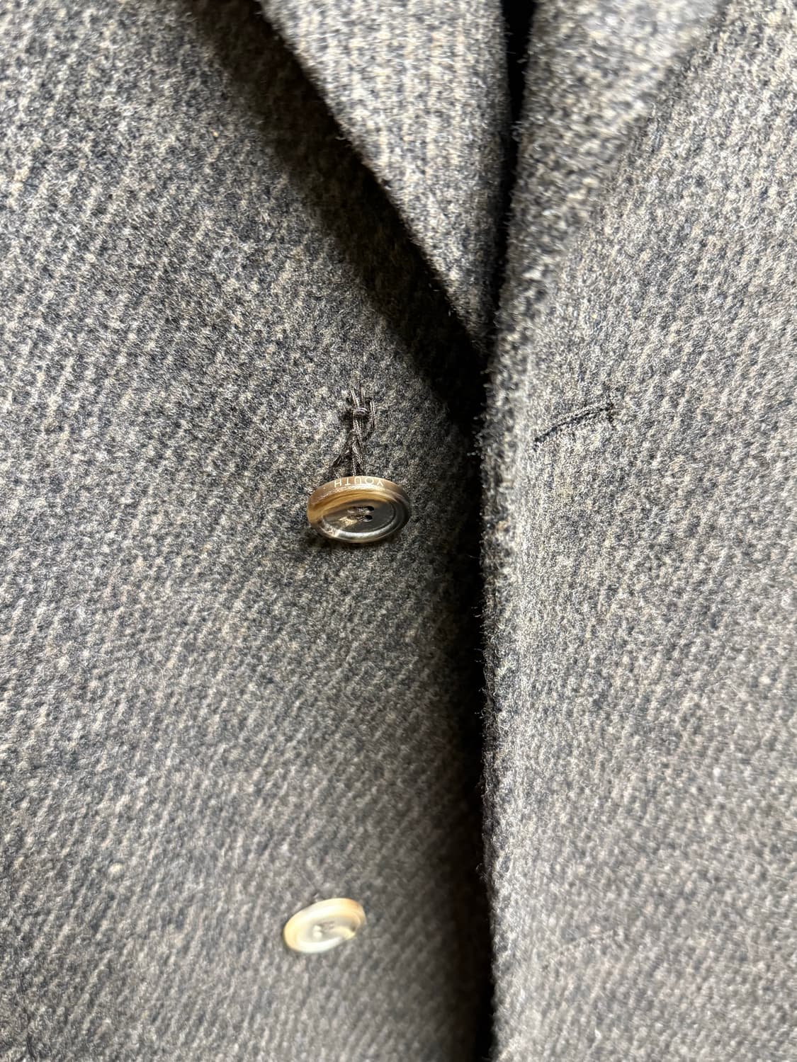 유스 체스터필드 코트 브라운 상품이미지4