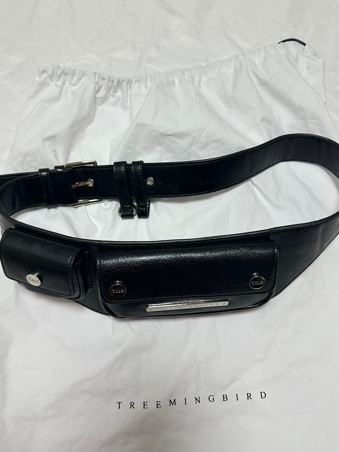 트리밍버드 Utility Pocket Belt Bag (Black) 상품이미지1