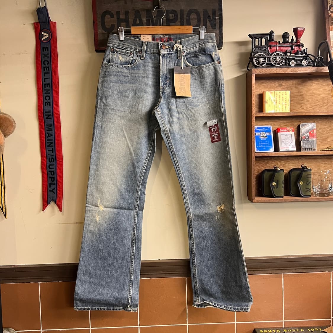 00's 리바이스 527 부츠컷 32 Size Mexico 데드스탁 상품이미지1