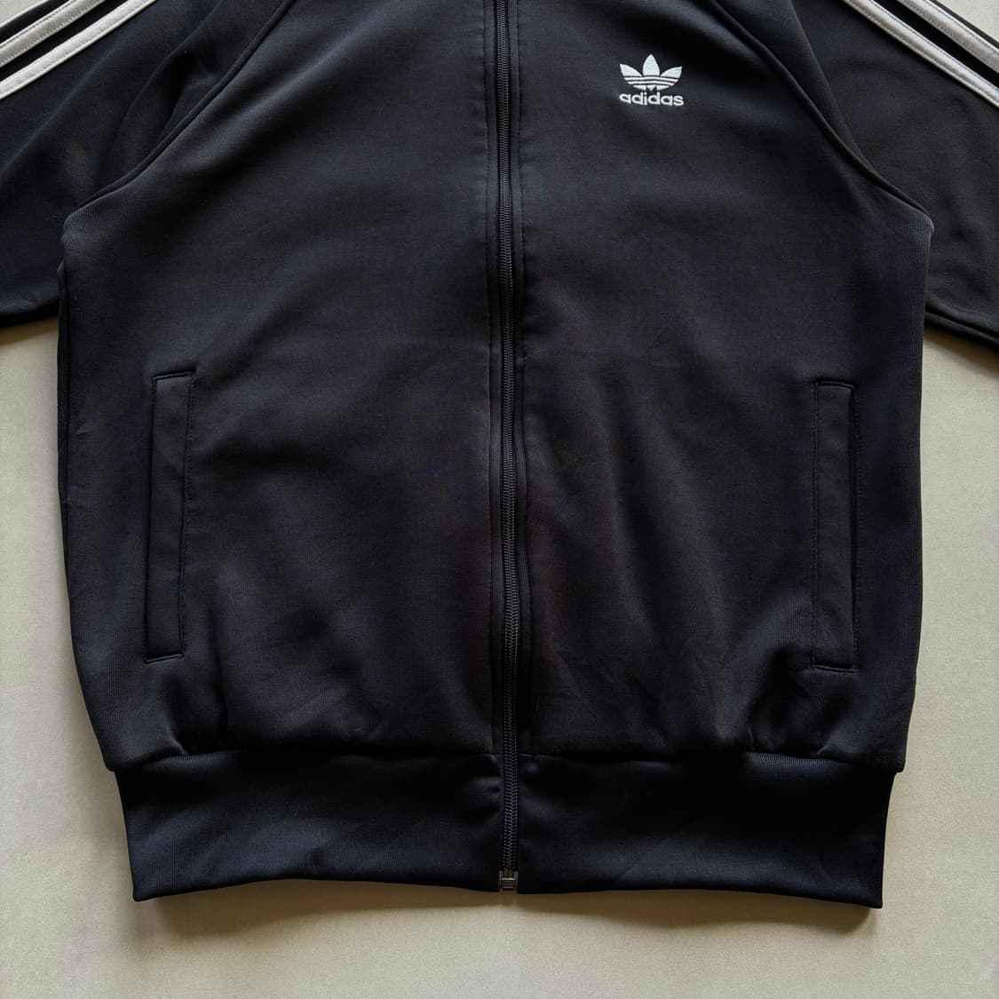 [M]아디다스 트레포일 SST 블랙 트랙탑 져지 상품이미지4