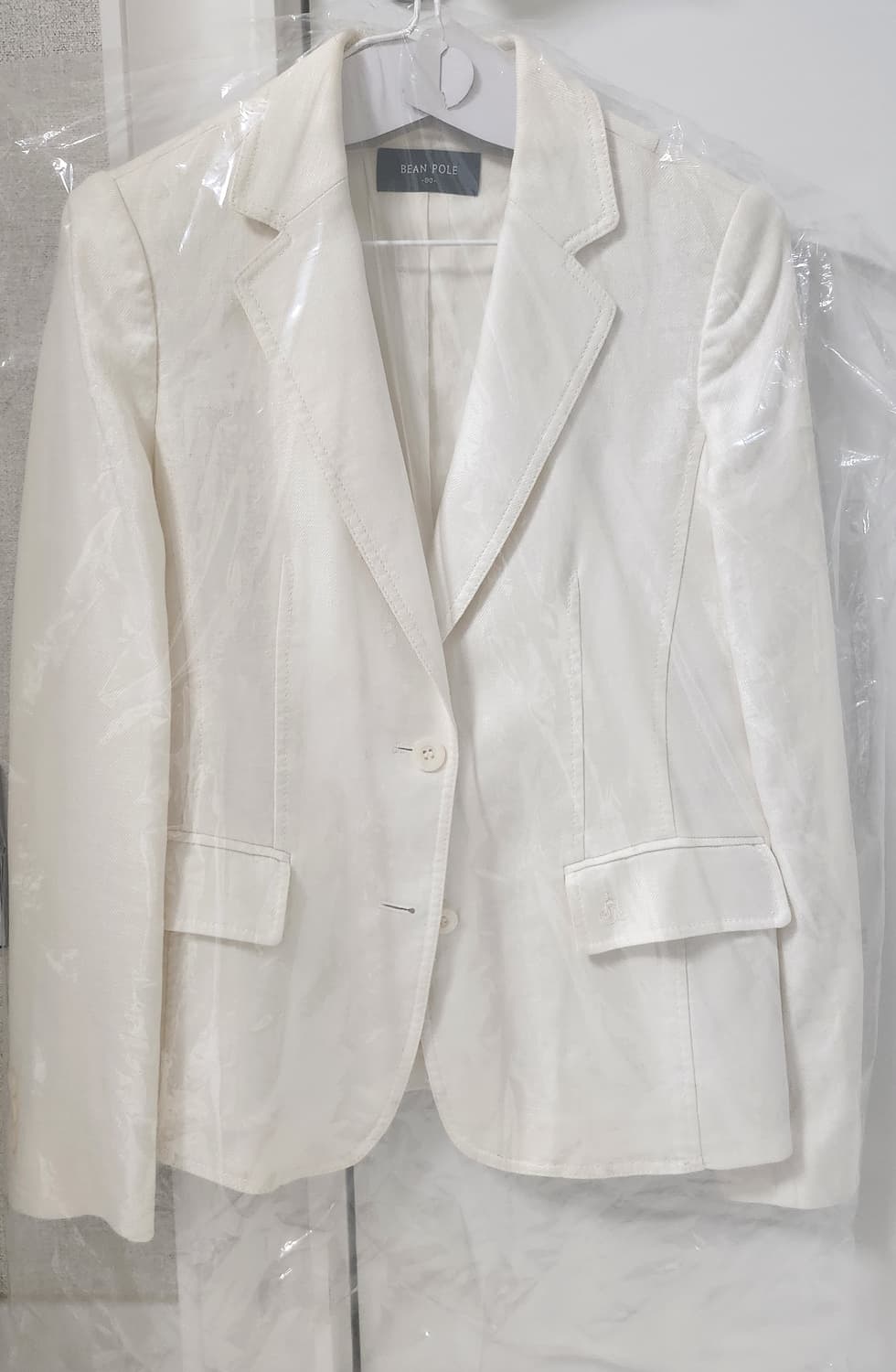 빈폴레이디스  아이보리 자켓90 상품이미지3