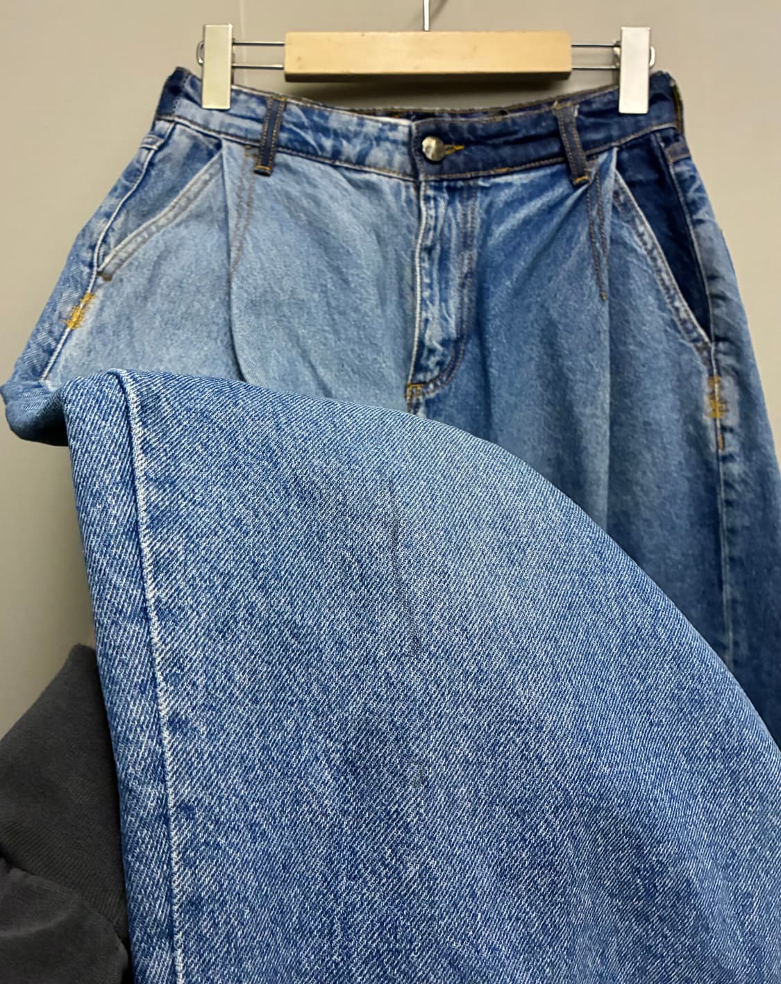 (26~28)Ader zara 자라 x 아더에러 베럴 레그 진 데님 블루 상품이미지10