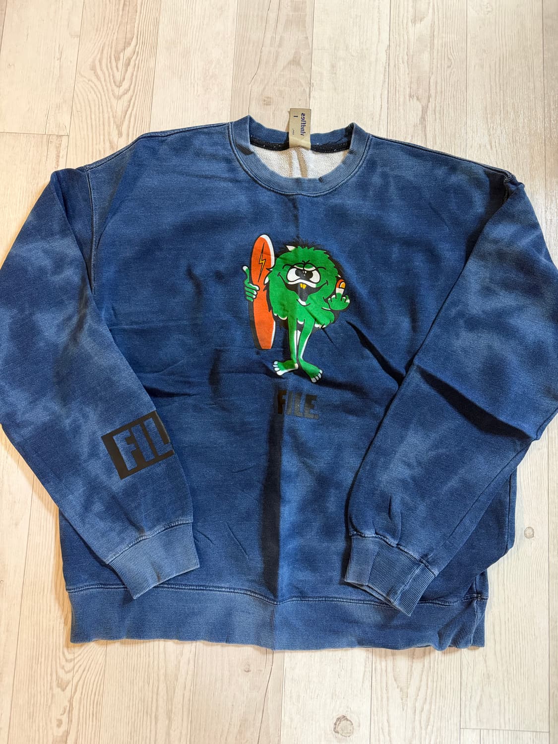 블라인드 파일즈 카마초 인디고 스웻셔츠 상품이미지1