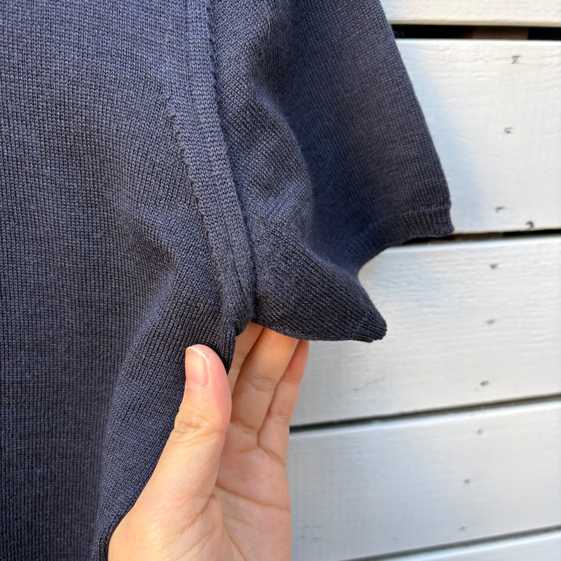 Burberry 버버리 울 반팔 니트 상품이미지5