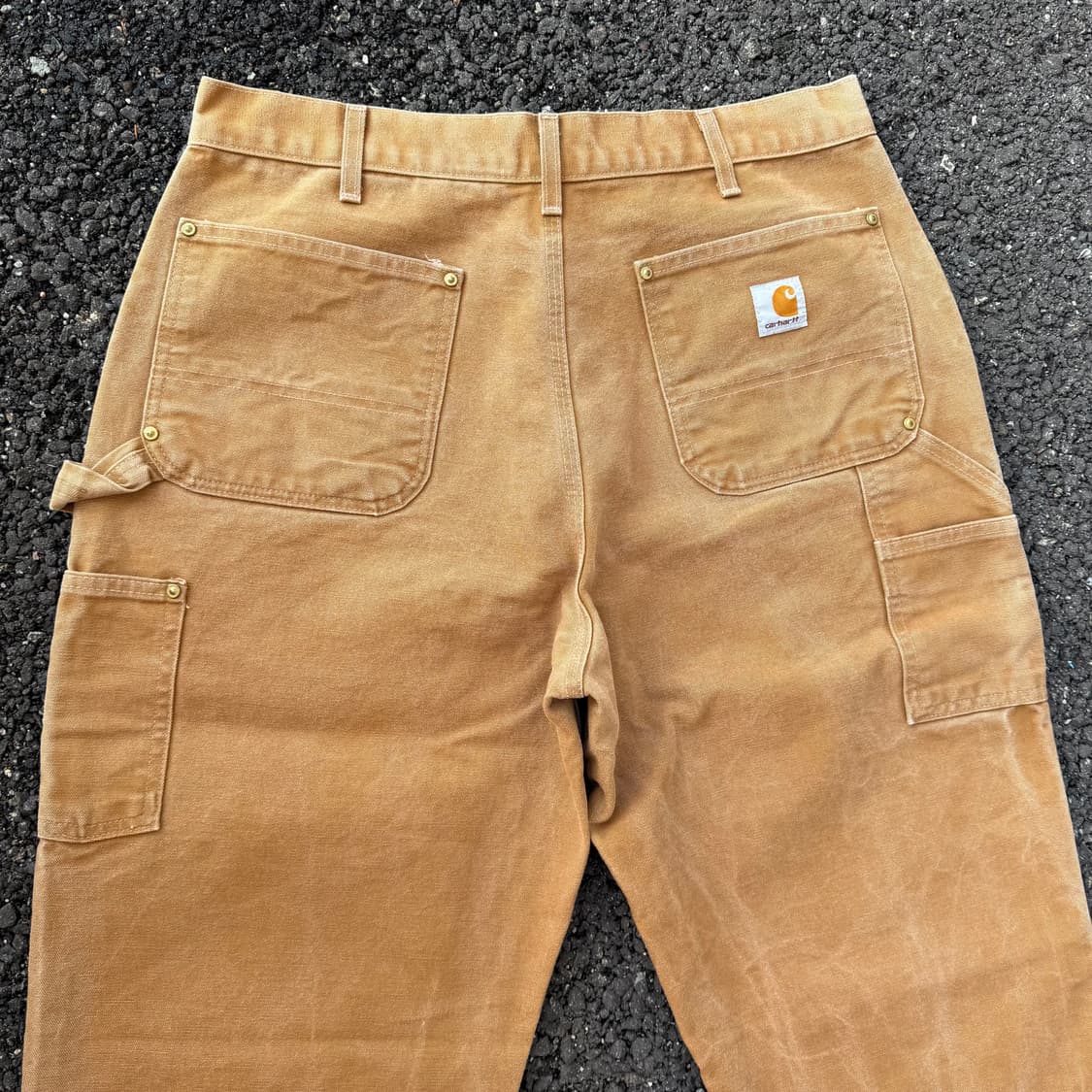 USA 빈티지 칼하트 B01 BRN 더블니 카펜터 팬츠 상품이미지8