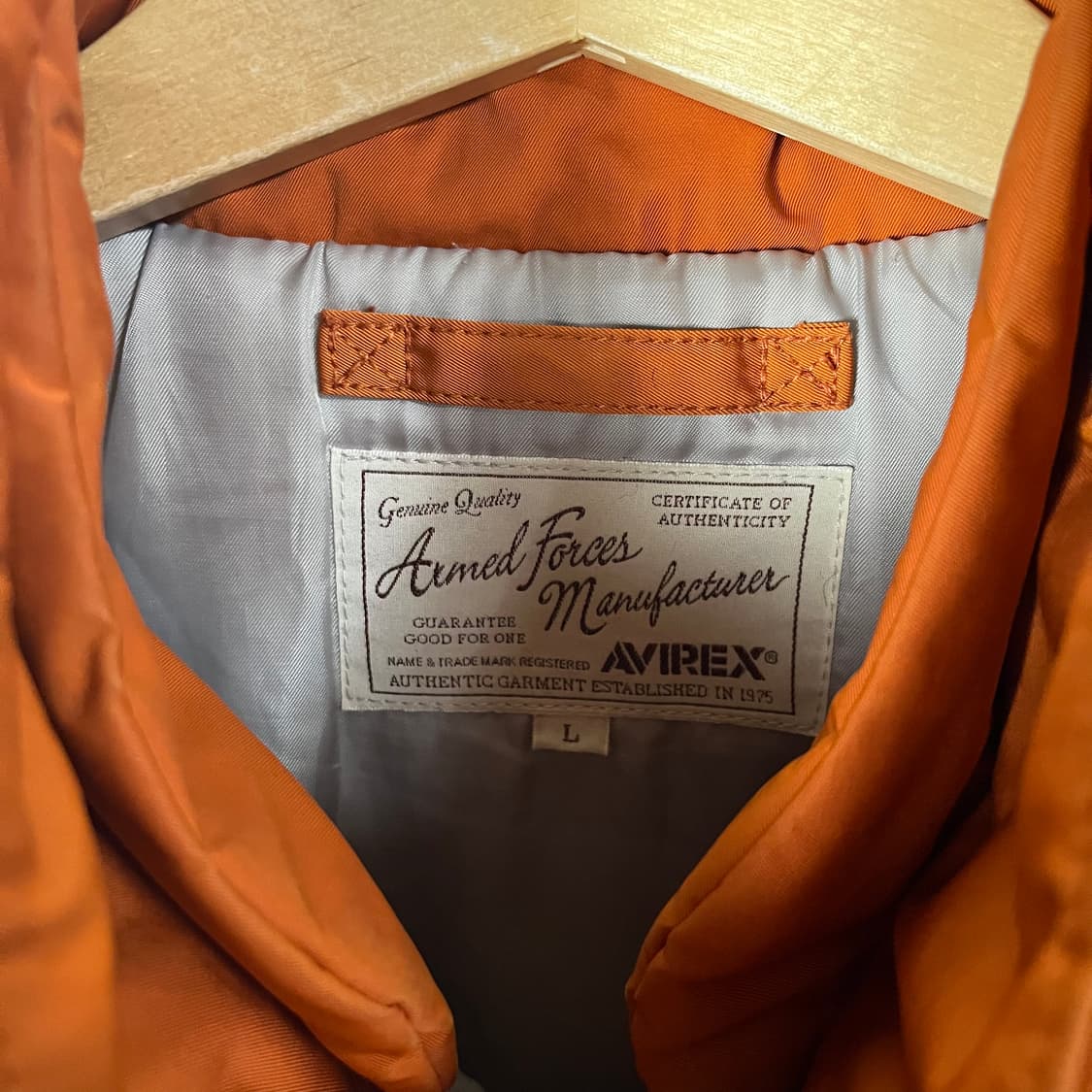 [Avirex] 아비렉스 스페이스 봄버자켓 상품이미지6