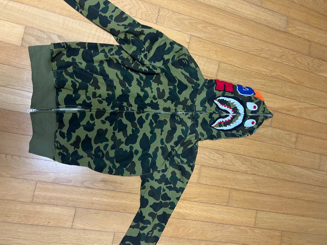 베이프 후드집업 L 상품이미지2