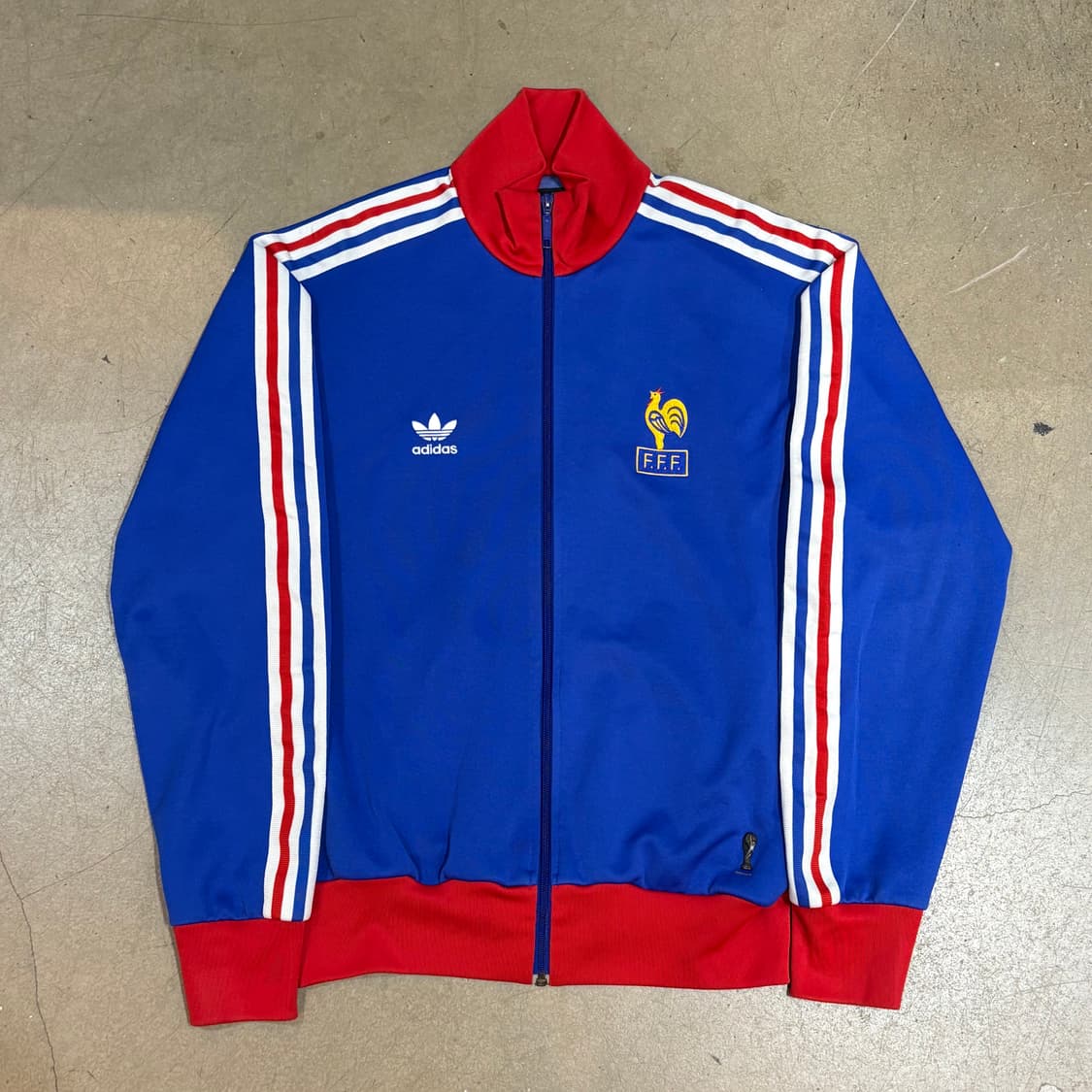 M 아디다스 프랑스 국대 블루 트랙탑  상품이미지2