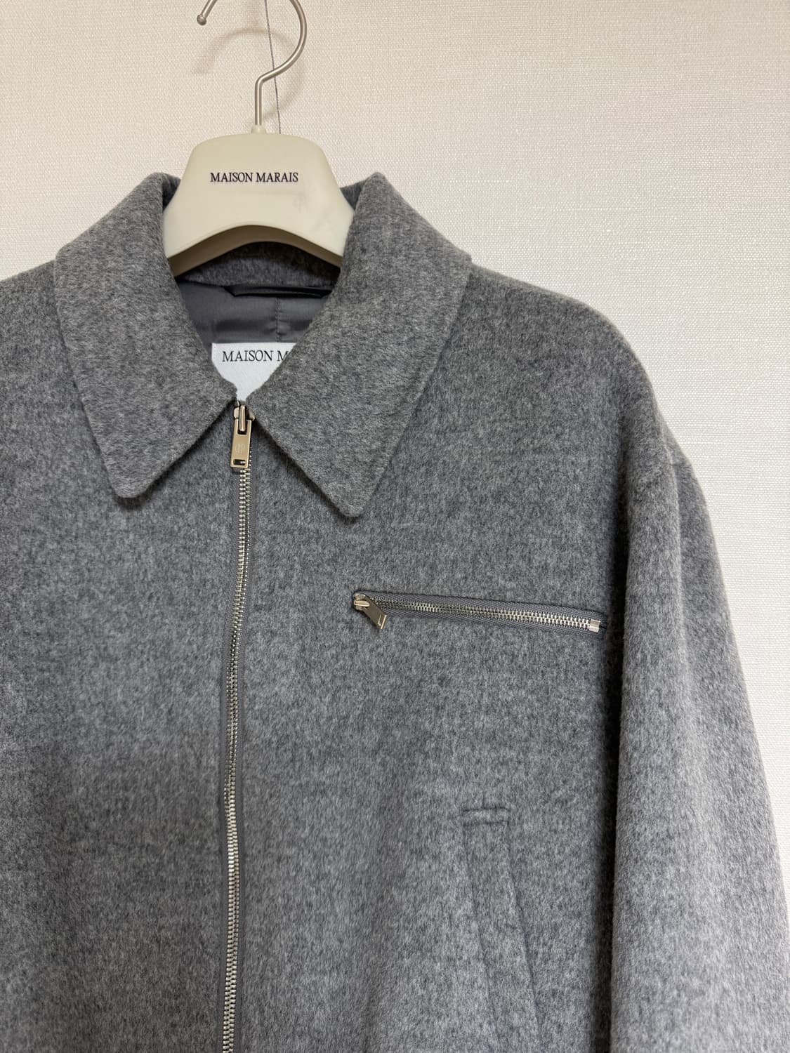 메종마레 핸드메이드 블루종 그레이 상품이미지3