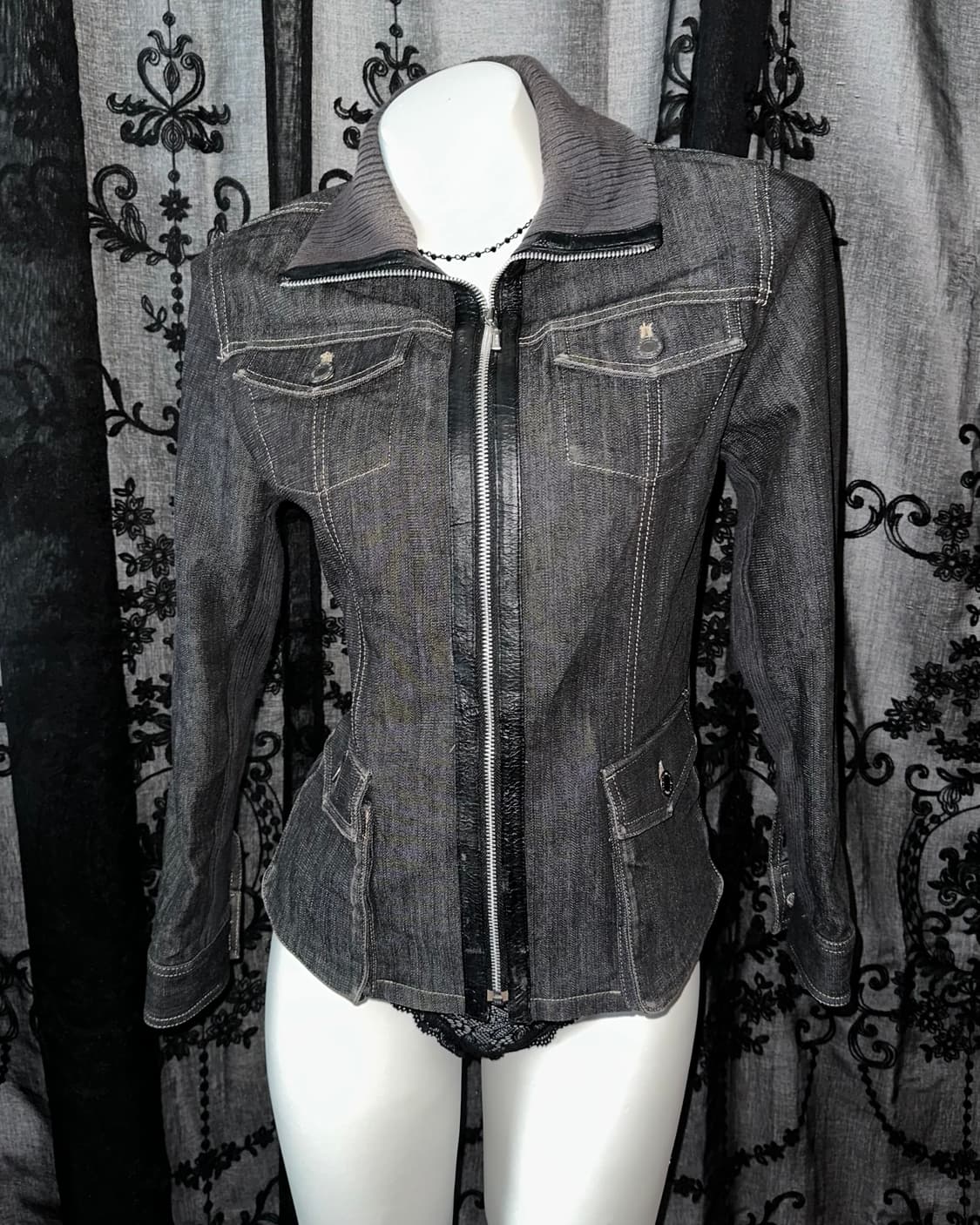 y2k denim jacket 상품이미지2