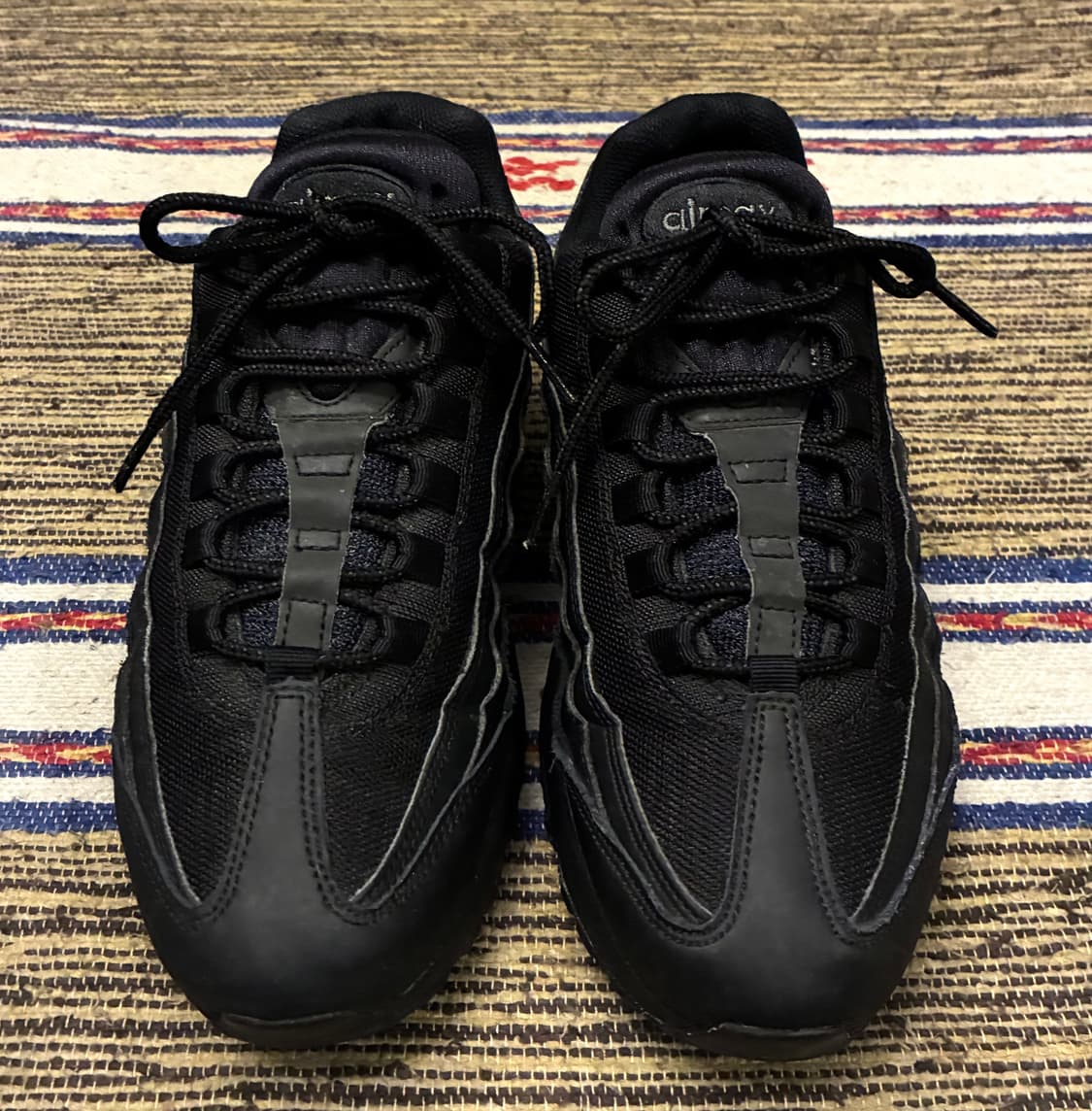 (250)나이키 에어맥스 95 트리플블랙 올검 에센셜 맥스95 상품이미지2