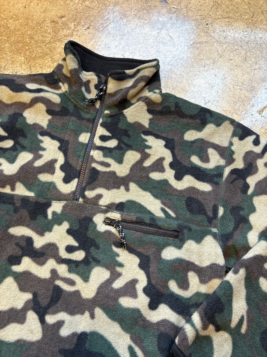 HILLCROP 카모 플리스 풀오버 상품이미지2