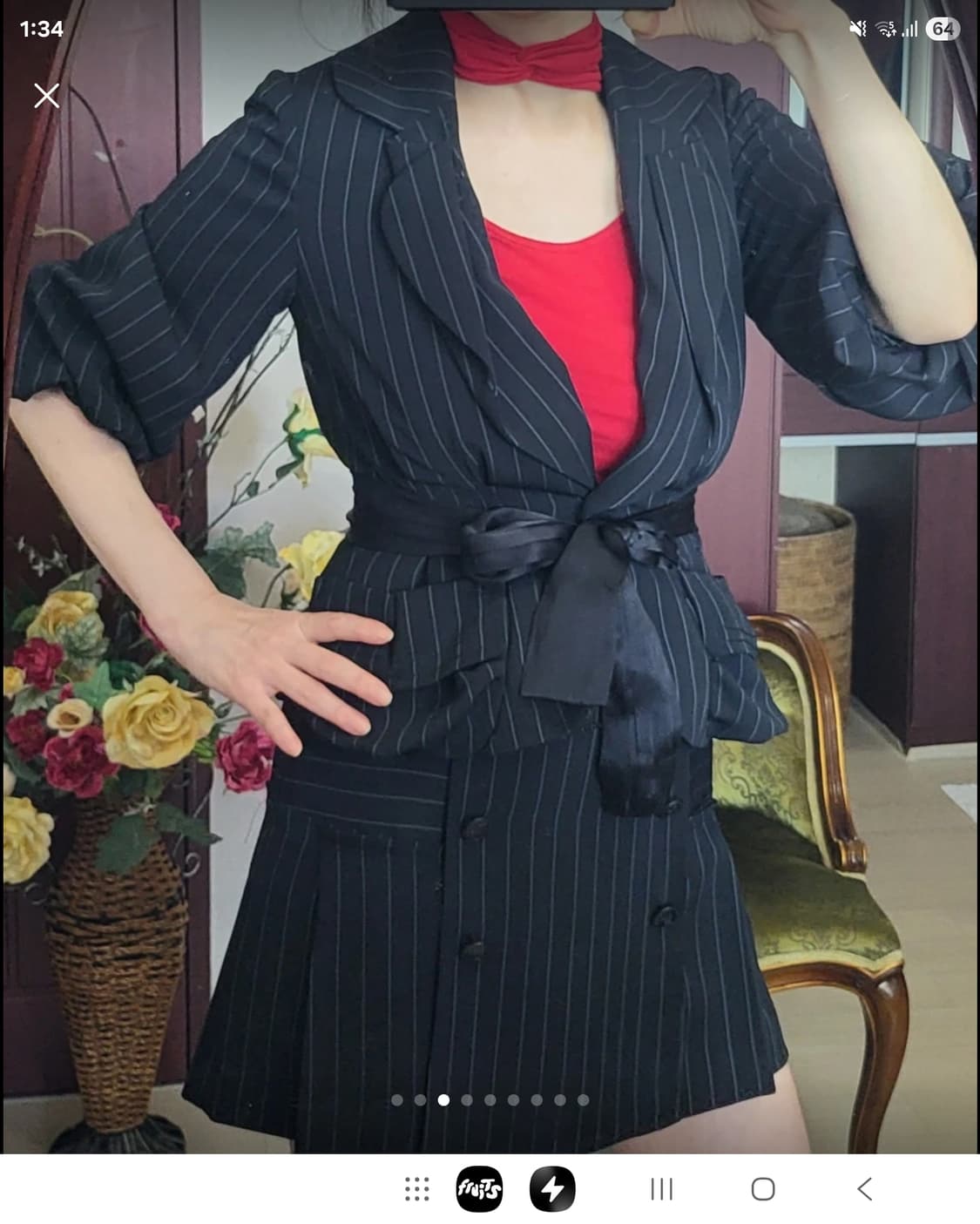 백화점구입 매긴 나잇브리지 투피스 셋업 세트 상품이미지3