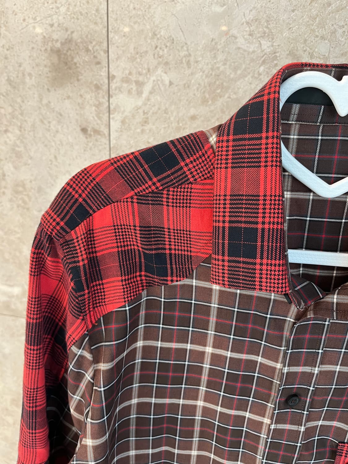 Givenchy 체크 셔츠 40사이즈(L~XL) 정품 상품이미지3