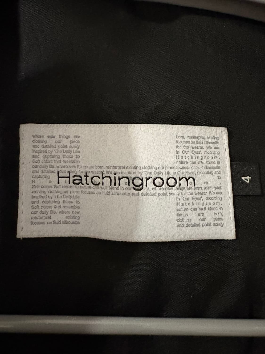 해칭룸 레더자켓 램스킨 블랙 상품이미지3