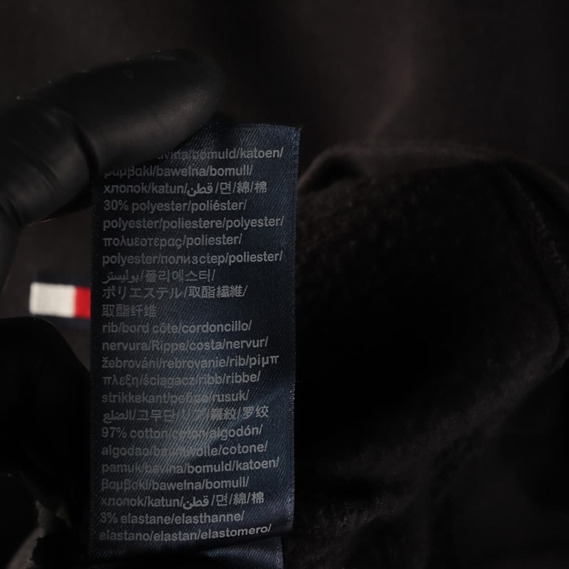 타미힐피거 센터 로고 자수 네이비 맨투맨 L 상품이미지6