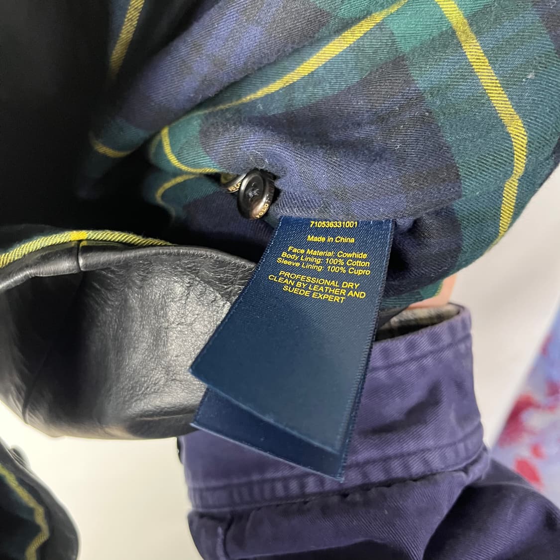 [Polo] 폴로랄프로렌 카우스킨 레더자켓 상품이미지6