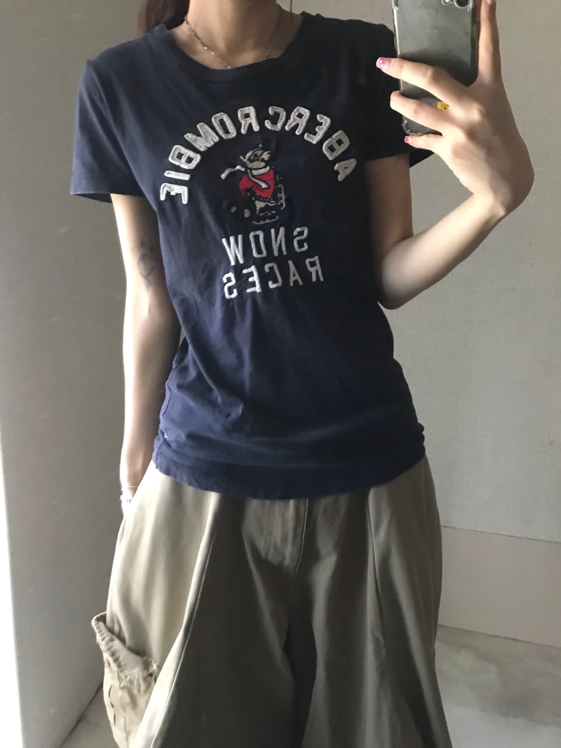 아베크롬비 슬림핏 반팔티셔츠 상품이미지2