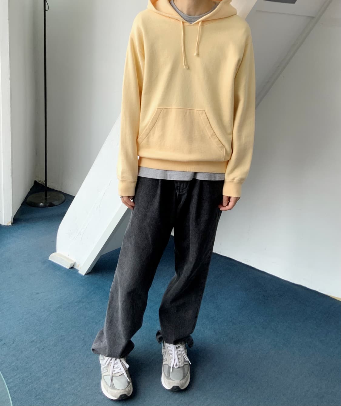 Cotton high gauge hooded sweat 상품이미지4