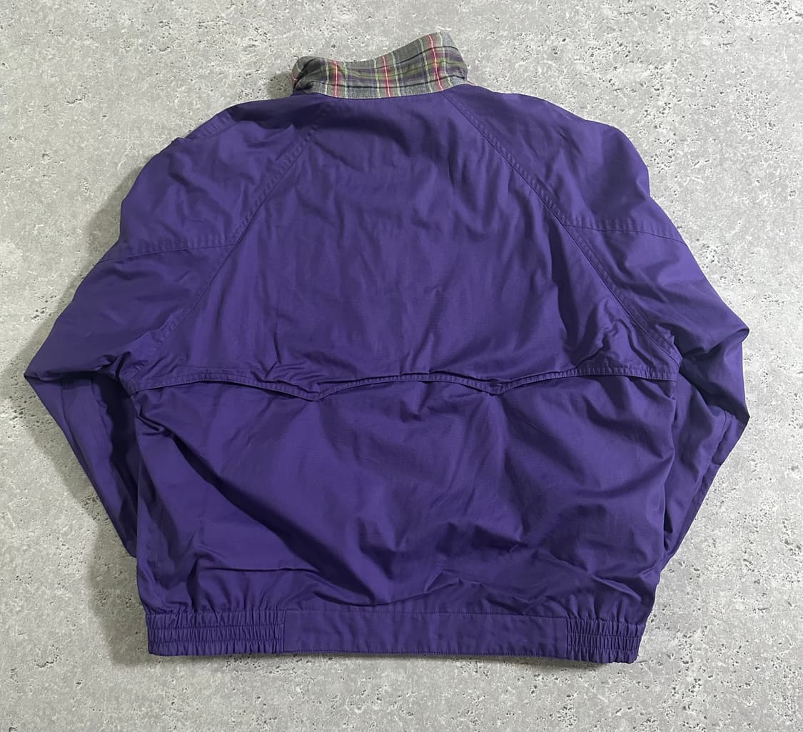 90s Bean Pole 올드스쿨 리버시블 체크 해링턴 자켓 상품이미지5