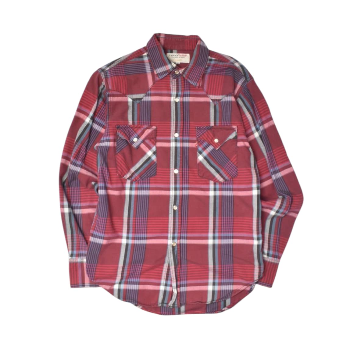 리바이스 웨스턴 체크 셔츠 남방 M N0737 상품이미지2