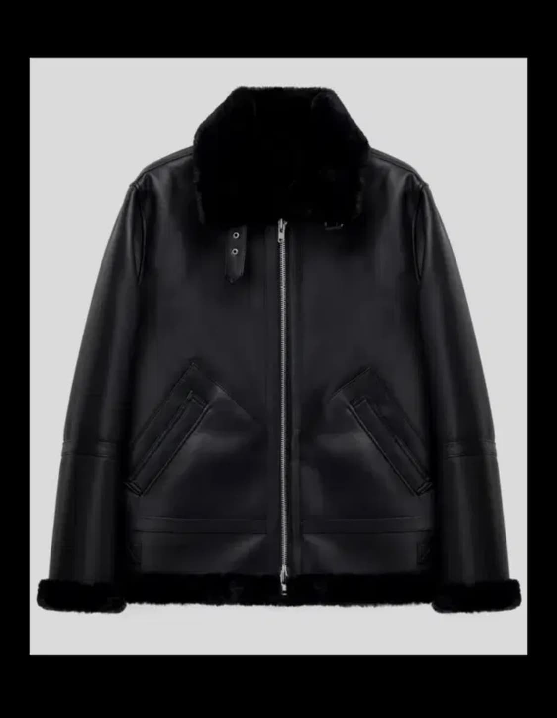 도프제이슨 솔리드 무톤 자켓 상품이미지1