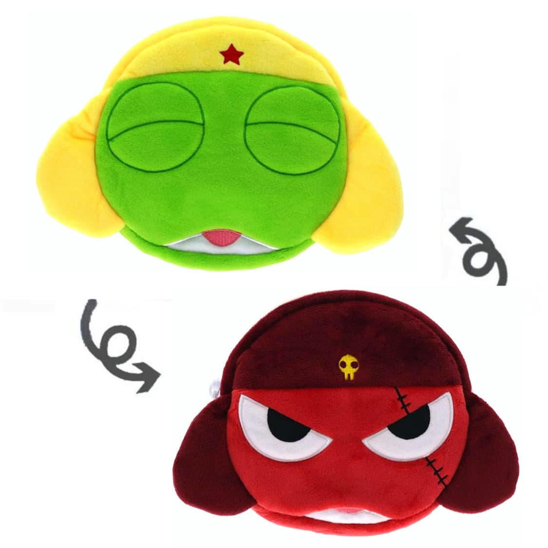 케로로&기로로|리버시블파우치 상품이미지1