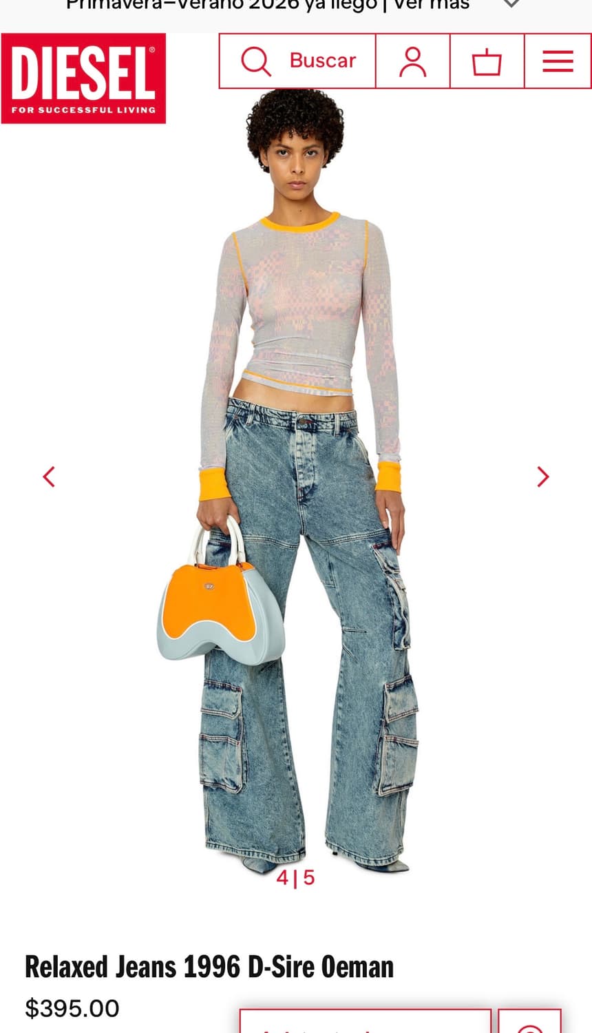 디젤 카고 부츠컷 데님팬츠 상품이미지4