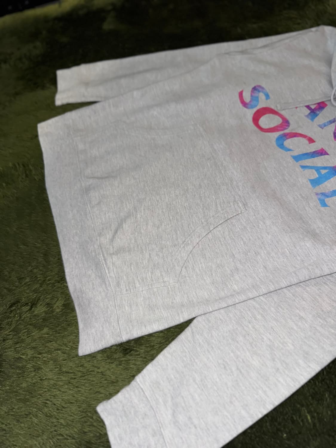 [M] 안티소셜 소셜클럽 20FW 펑키 포레스트 후디 멜란지 상품이미지4