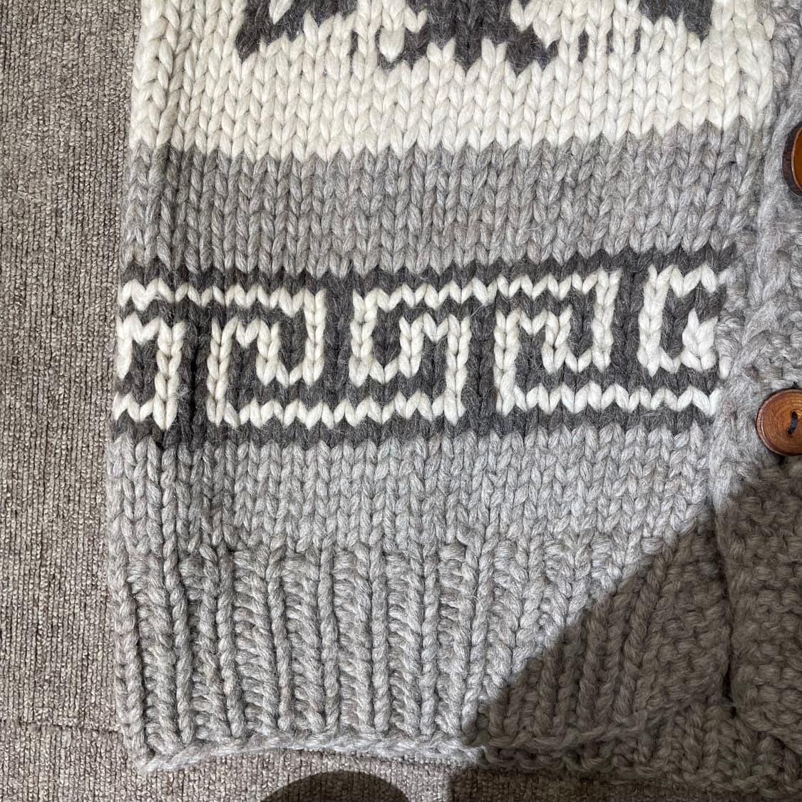  (L) Cowichan 코위찬 니트 가디건 상품이미지4