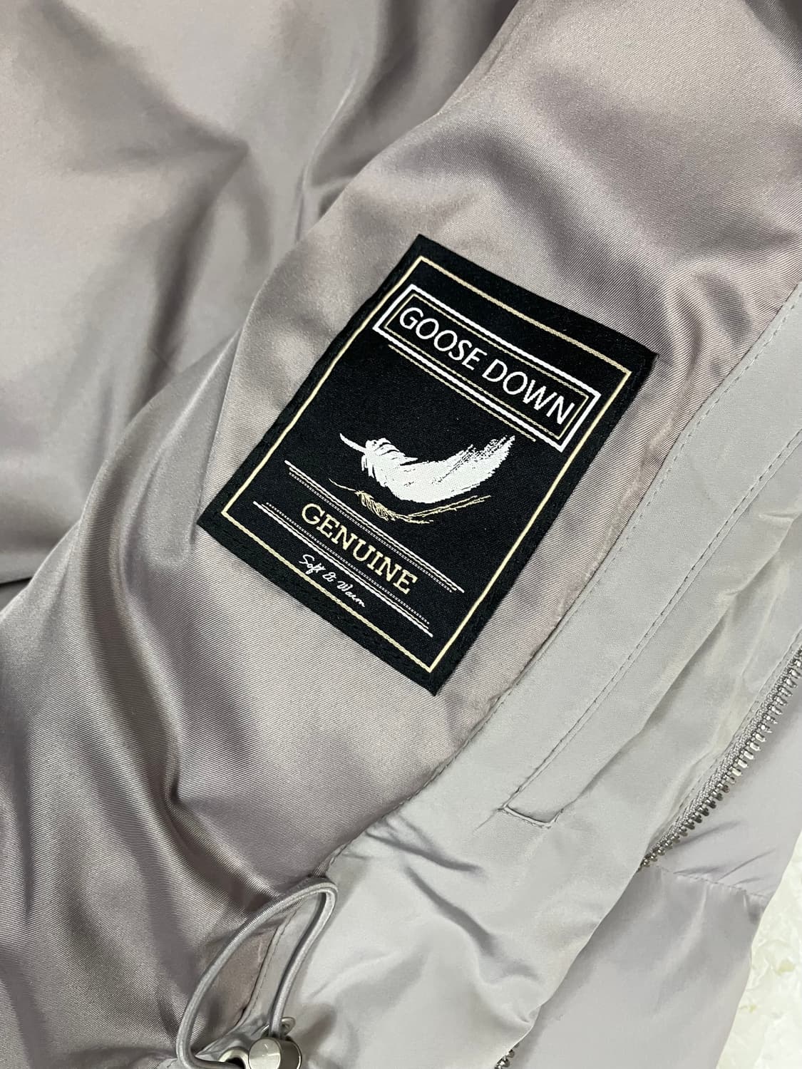 지오송지오 구스다운 롱 패딩 100 상품이미지7