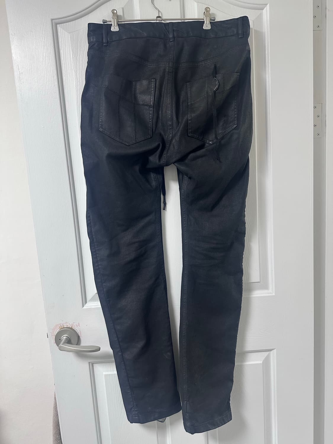 Boris bidjan saberi p1c black waxed pant 상품이미지2