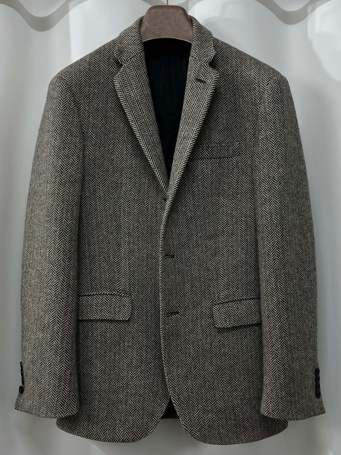 폴로 랄프로렌 이태리 헤링본 울 3roll2 스포츠 코트 자켓 상품이미지1