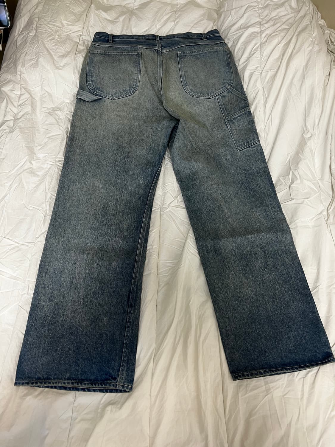 (새상품) 오라리 24AW 셀비지 페이디드 페인터 팬츠 4사이즈 상품이미지3