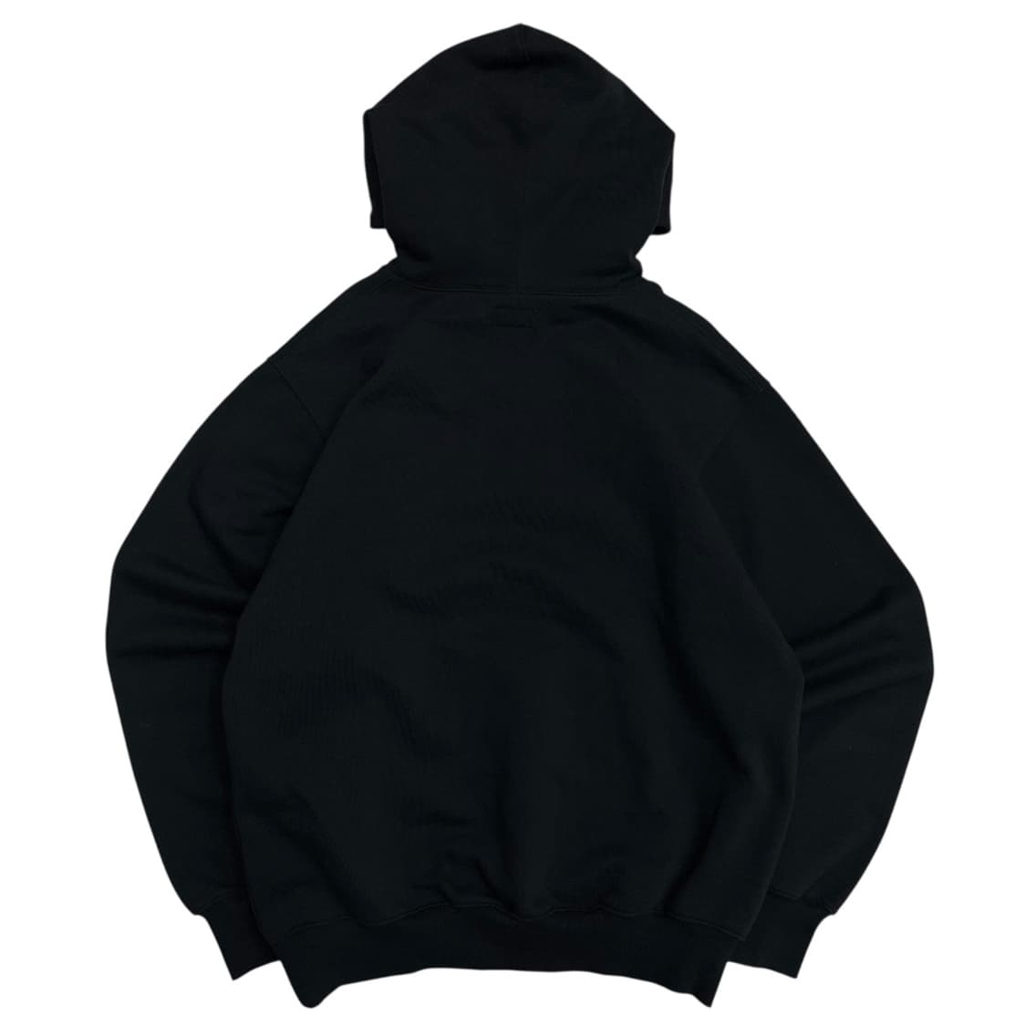 디스이즈네버댓 센터로고 블랙 후드 M 상품이미지3