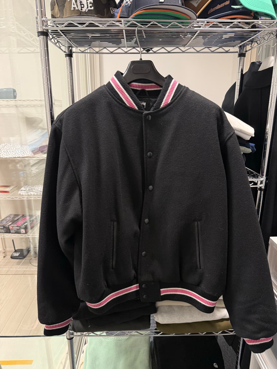 스투시 바시티자켓 상품이미지1