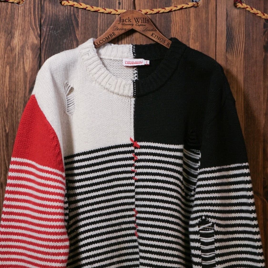 찰스 제프리 러버보이 디스트레스드 니트 상품이미지5