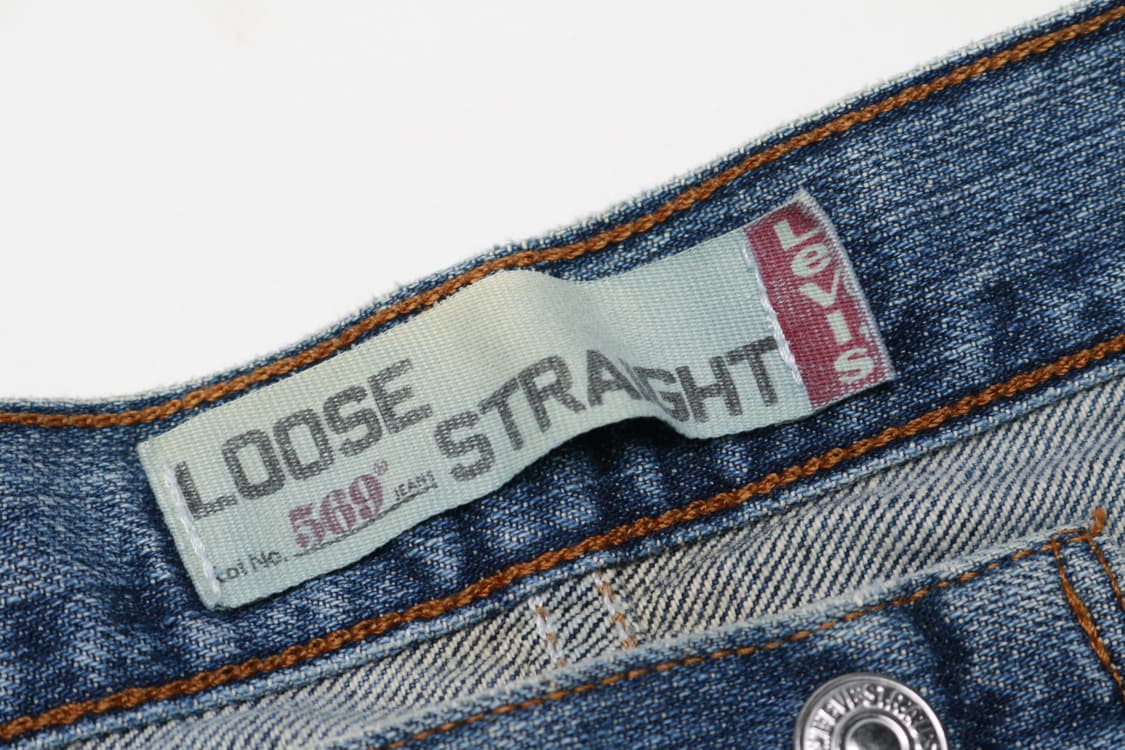 [36인치] 00's 리바이스 569 루즈 스트레이트 데님팬츠 상품이미지4