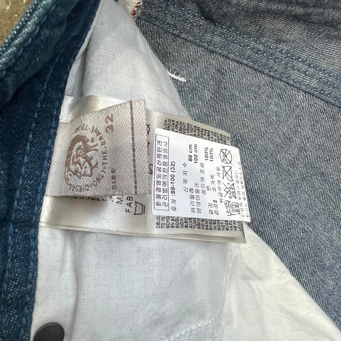 32) 디젤 타나즈 청바지 데님 팬츠 상품이미지9