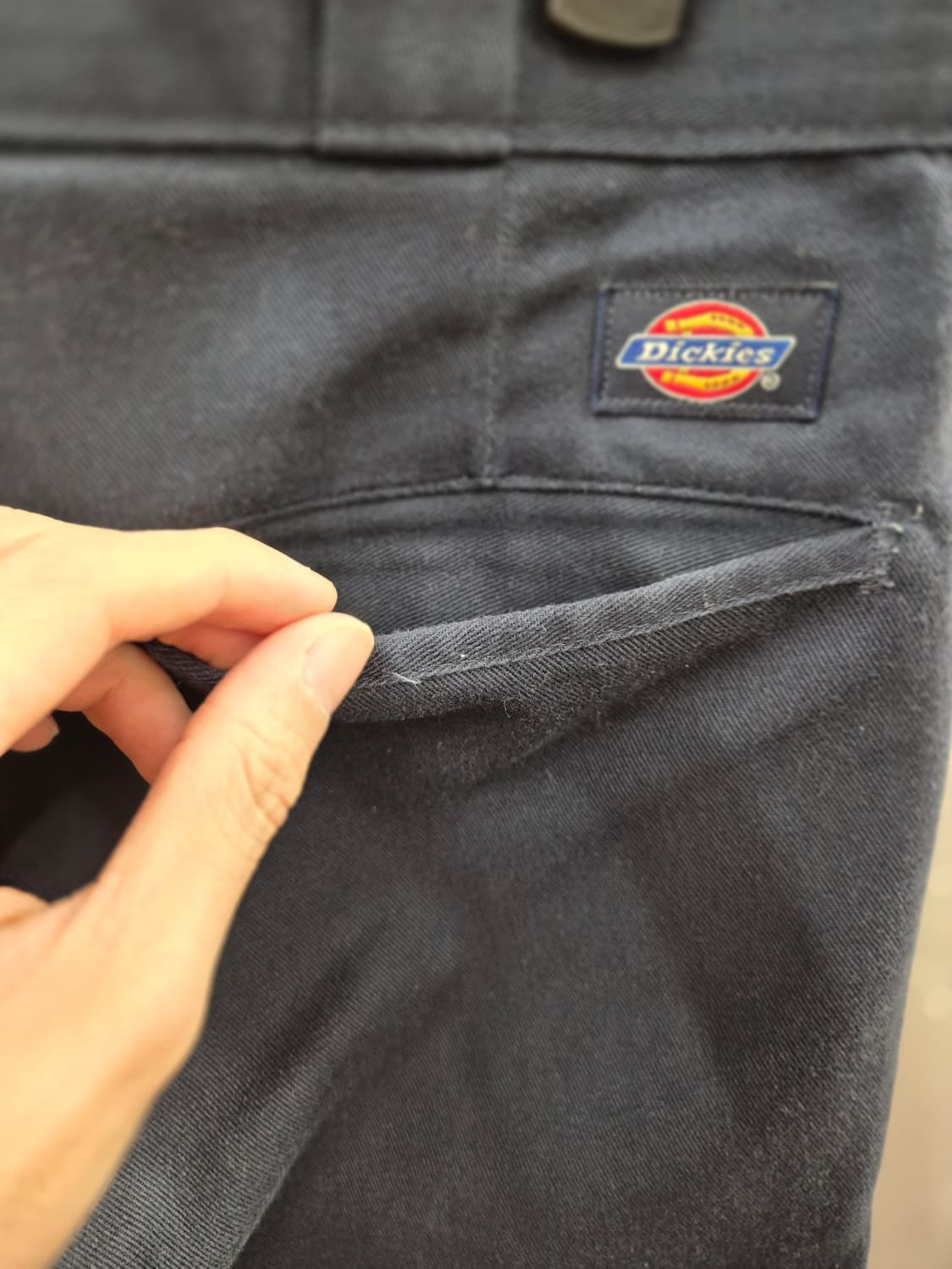 디키즈 코튼 팬츠 네이비 34 상품이미지6