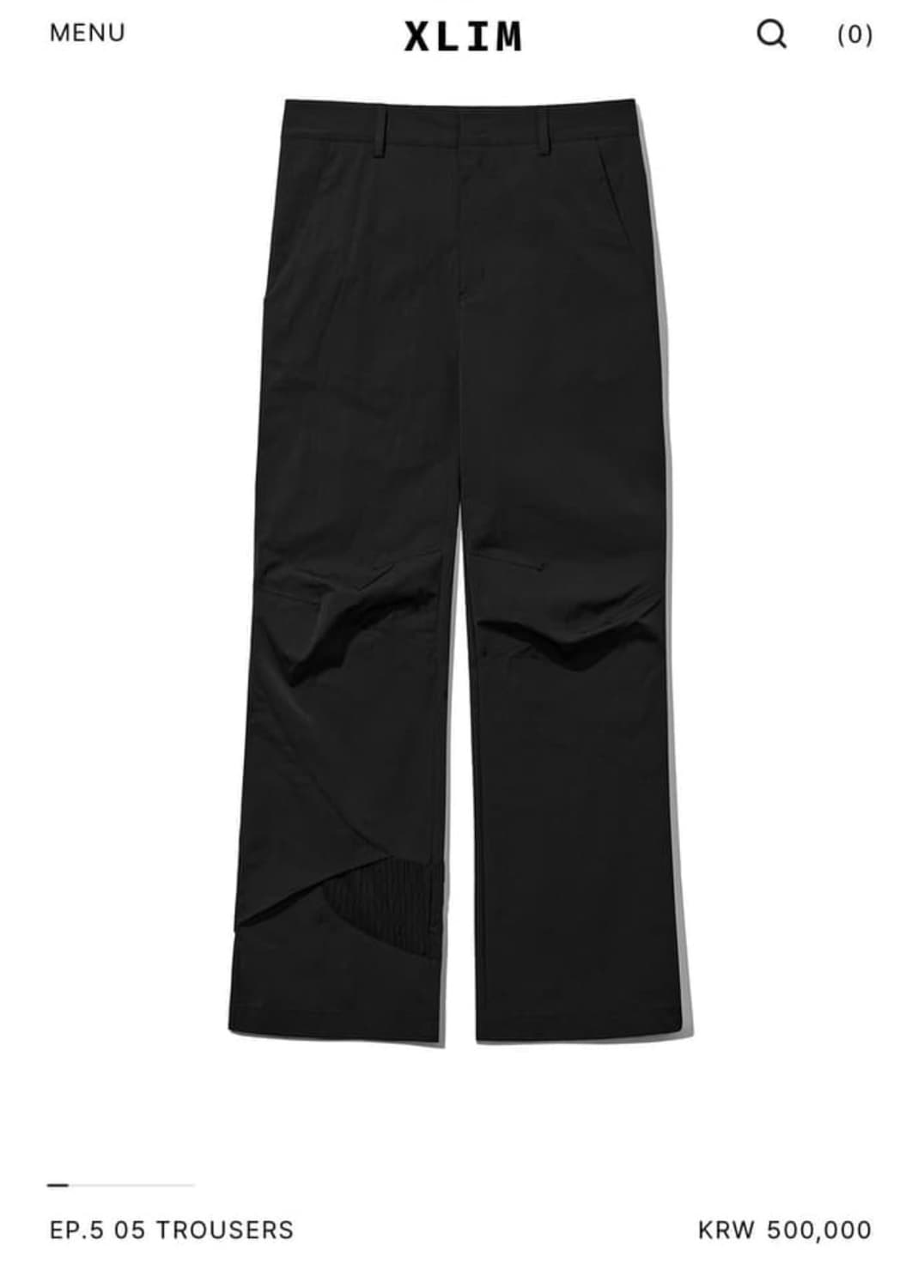 XLIM 05 05 TROUSERS 바지 XL 판매 상품이미지1