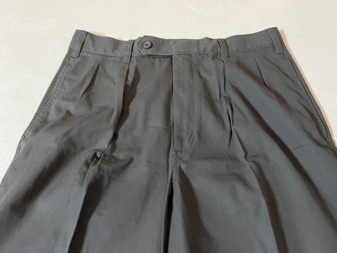 무료배송 - 새제품 유니클로 U 투턱 와이드팬츠(차콜) 36 상품이미지2