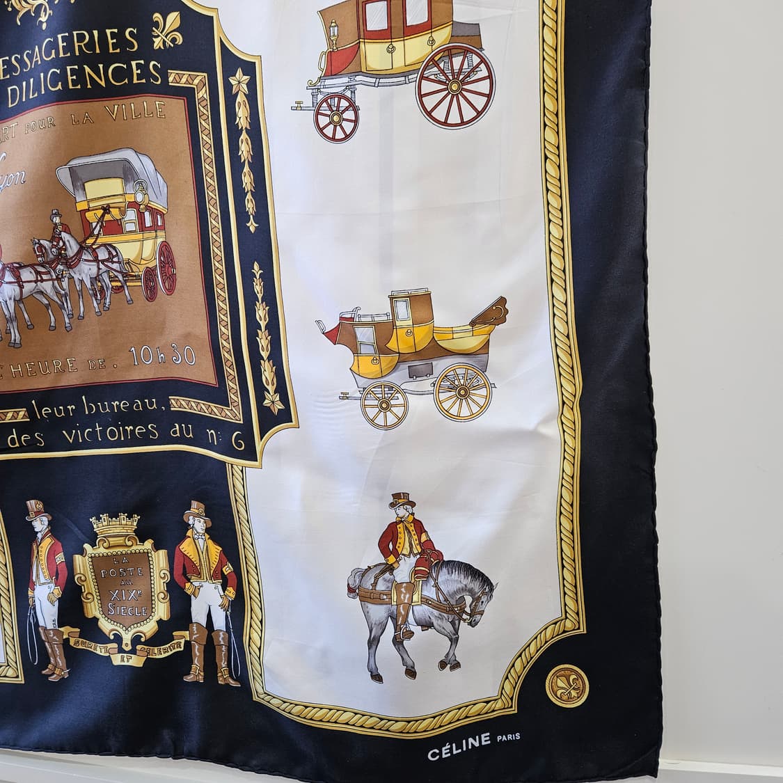 셀린느 빈티지 실크스카프 상품이미지4