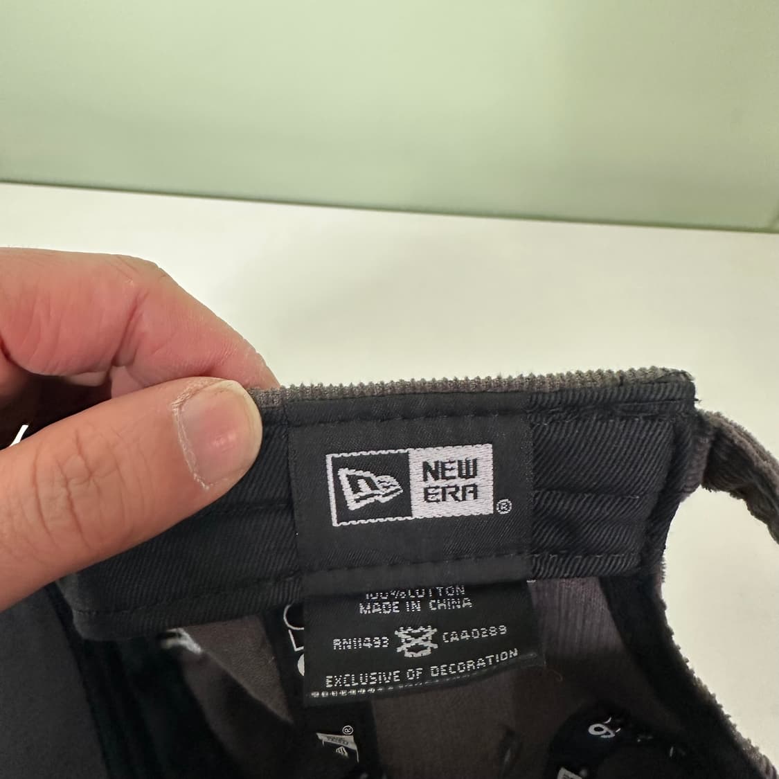 OS MLB 브라운 NY 양키스 코듀로이 볼캡 상품이미지4