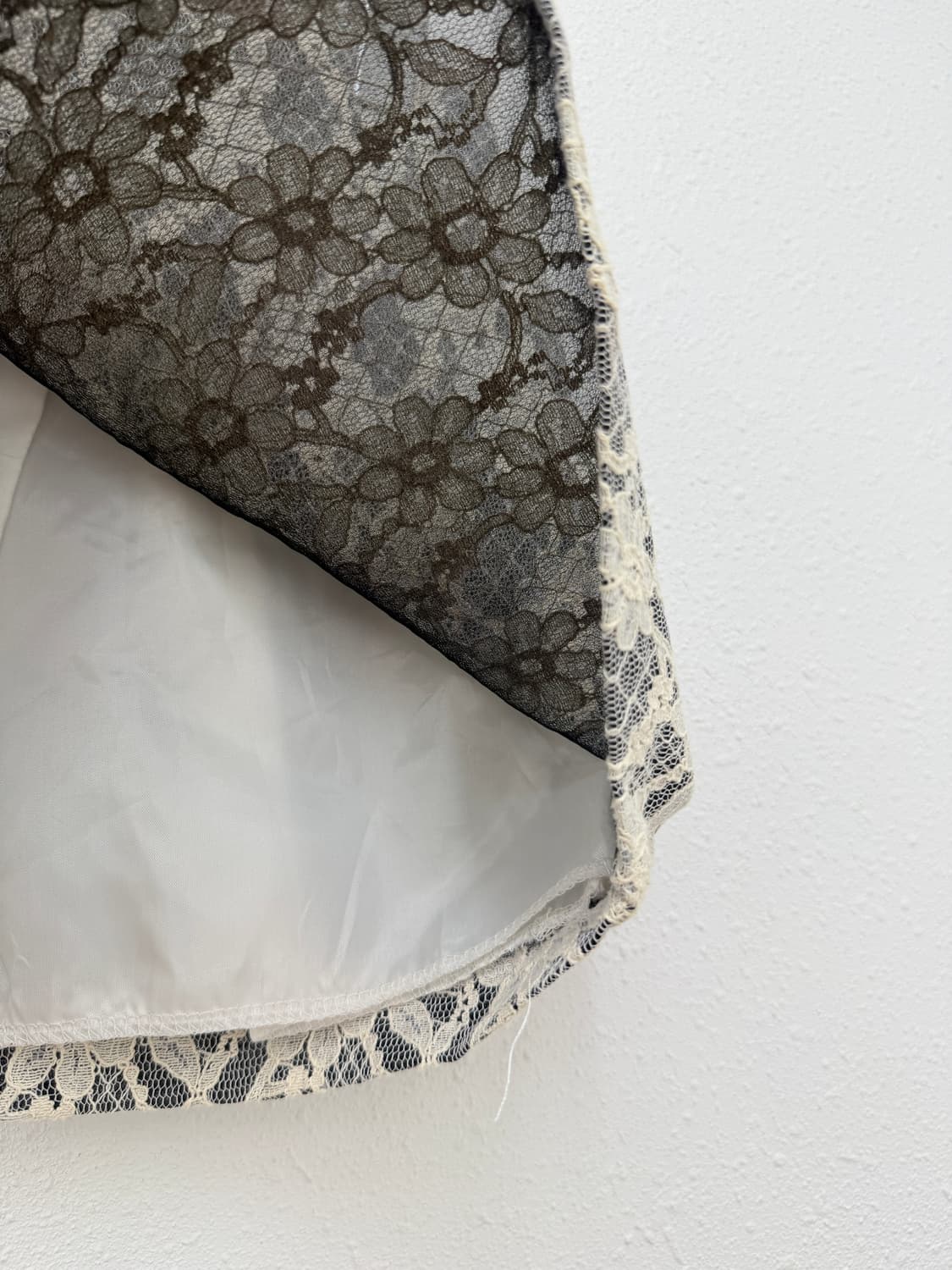 빈티지 레이스 미니 스커트 상품이미지3